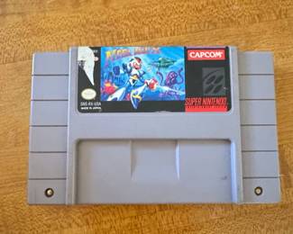 Mega Man X Super Nintendo Cartridge