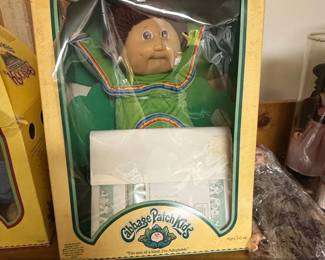 Vintage Coleco Cabbage Patch Kid Doll in Original Box