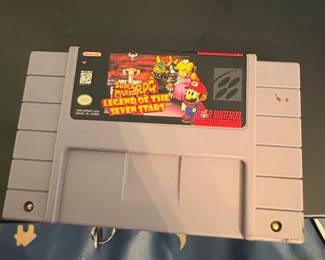 Super Mario RPG Legend of the Seven Stars  Super Nintendo Game Cartridge