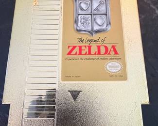 The Legend of Zelda Nintendo Entertainment System Game Cartridge
