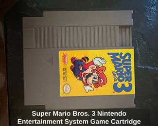Super Mario Bros. Nintendo Entertainment System Game Cartridge C