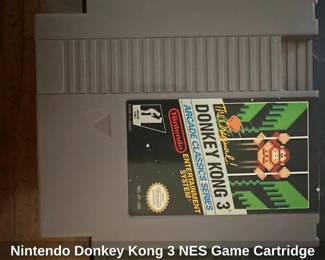 Nintendo Donkey Kong NES Game Cartridge