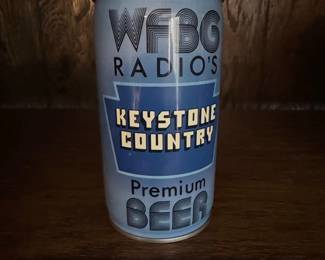 WFBG Radios Keystone Country Premium Beer Can