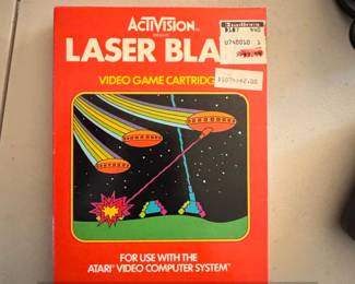 Activision Laser Blast Video Game Cartridge for Atari