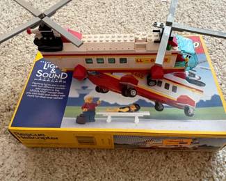 LEGO Classic Town Light Sound Rescue Helicopter
