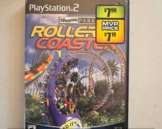 Theme Park RollerCoaster PlayStation Game