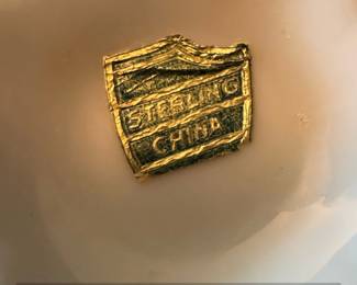 Sterling China Japan Platinum Trim Tea Set second image