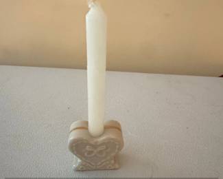Lenox Wedding Promises Collection Mini Heart Shaped Candle Holder with