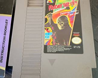 Friday the th NES Game Cartridge