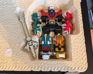 LJN Voltron Lion Force Set