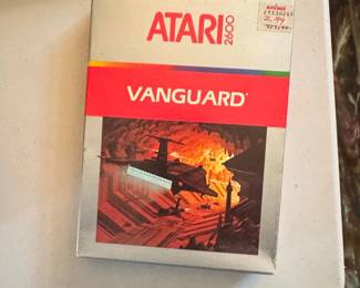 Atari Vanguard Video Game Cartridge