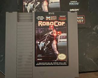 RoboCop NES Game with Instruction Manual