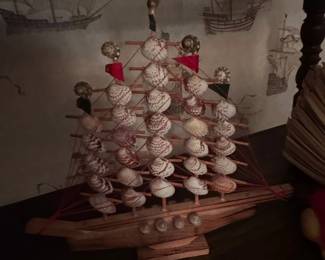 Seashell Model Ship