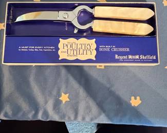 Regent Sheffield Deluxe Poultry and Utility Shears with Bone Crusher