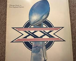 Super Bowl XX Official Game Program