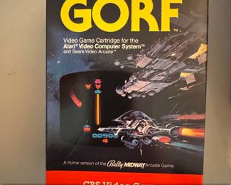 GORF Video Game Cartridge for Atari Video Computer System and Sears Video Arcade