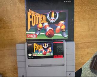 Super Play Action Football Super Nintendo Game