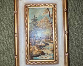 Framed Landscape Oil Painting Klav