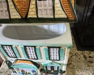 Sherwood Victorian House Sweet Shop Ceramic Cookie Jar second image