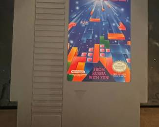 Nintendo Entertainment System Tetris Game Cartridge