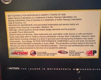Action Racing Collectibles Scale Stock Car  Rayovac Maximum Racing  Jason Jarrett or Favre second image