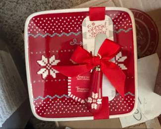 Spread Some Happy Holiday Cheese Board Set with Spreader