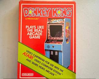 Coleco Donkey Kong Video Game Cartridge for Atari