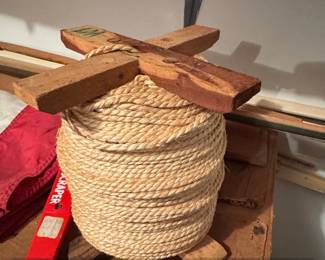 RopeWrapped Nautical Decor with Wooden Cross