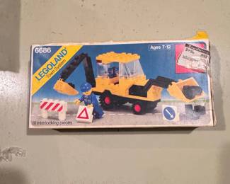 LEGO Town System Backhoe Loader