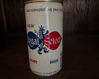 Regal Select Light Beer Can