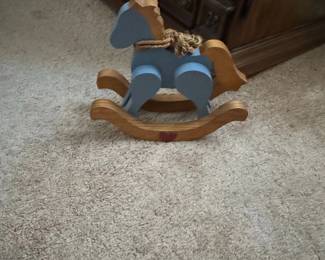 Wooden Rocking Horse Toy