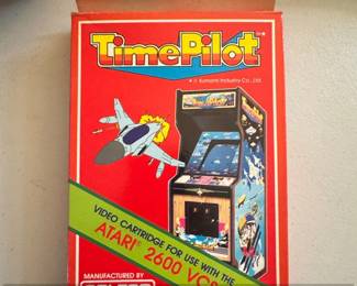 Time Pilot Video Game Cartridge for Atari by Coleco