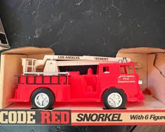 Code Red Snorkel Fire Truck Toy