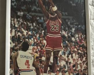 Michael Jordan The Shot Photograph