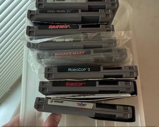 Nintendo Entertainment System NES Game Cartridges Lot