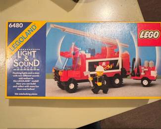 LEGO Legoland Fire Truck Light Sound System Set
