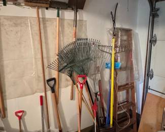 Assorted Garden Tools