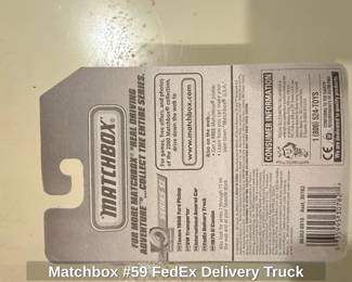 Matchbox  FedEx Delivery Truck second image