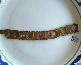 Parisian Souvenir Charm Bracelet