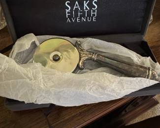 Towle Silversmiths Pizza Cutter