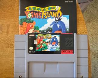 Super Mario World Yoshis Island Super Nintendo Entertainment System