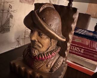 Universal Statuary Spanish Conquistador Bookend