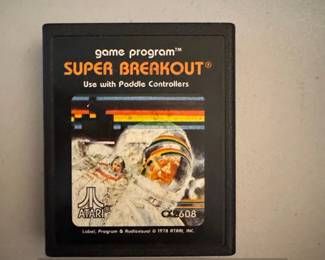 Atari Super Breakout CX Game Cartridge