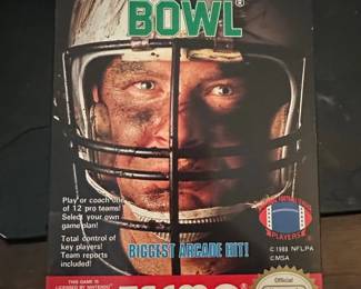 Tecmo Bowl Nintendo Entertainment System Game Box