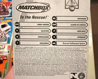 Matchbox Hero City Collection  Street Sweeper and Ford Transit Van second image