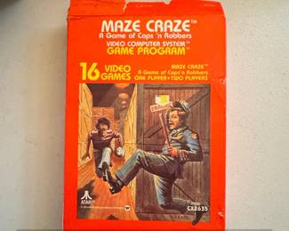 Maze Craze A Game of Cops n Robbers Atari