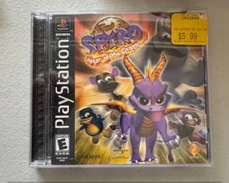 Spyro Year of the Dragon PlayStation Game