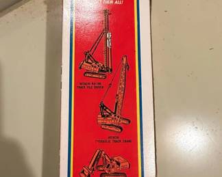 Harmony Mini Earth Movers Hitachi KH Track Pile Driver Die Cast Metal Toy second image