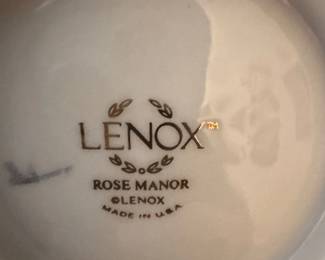 Lenox Rose Manor Trinket Dish second image