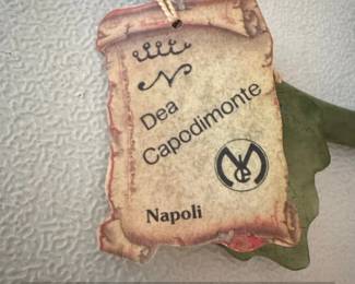 Dea Capodimonte Napoli Porcelain Rose Figurine second image